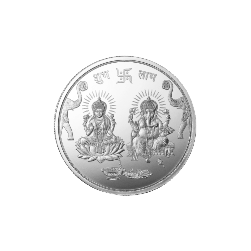 Masterpiece Silver Coin - Ganesh/Laxmi (10 Grams)